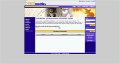 Desktop Screenshot of eventmatrix.be